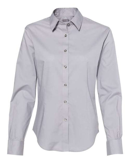 Van Heusen. Women's Cotton/Poly Solid Point Collar Shirt. 13V5053