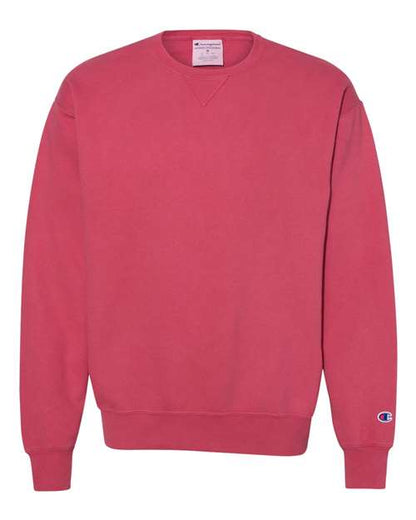 Champion. Garment-Dyed Crewneck Sweatshirt. CD400