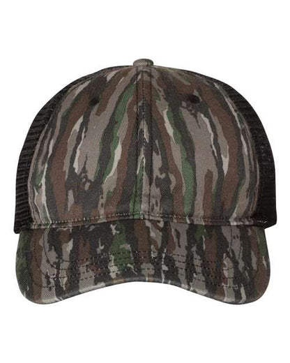 Richardson. Garment Washed Printed Trucker Cap. 111P