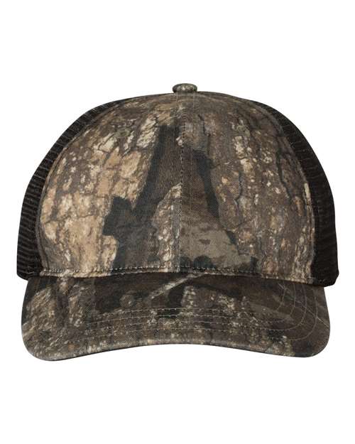 Richardson. Garment Washed Printed Trucker Cap. 111P