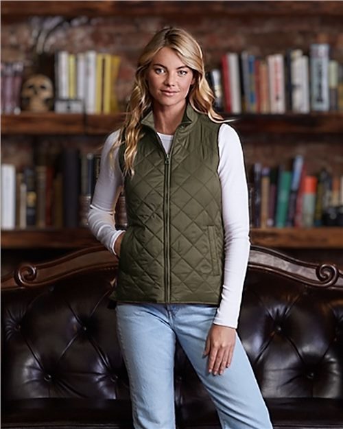 Weatherproof. Women's Vintage Diamond Quilted Vest. W207359