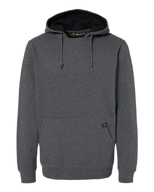 DRI DUCK. Woodland Fleece Hooded Pullover. 7035
