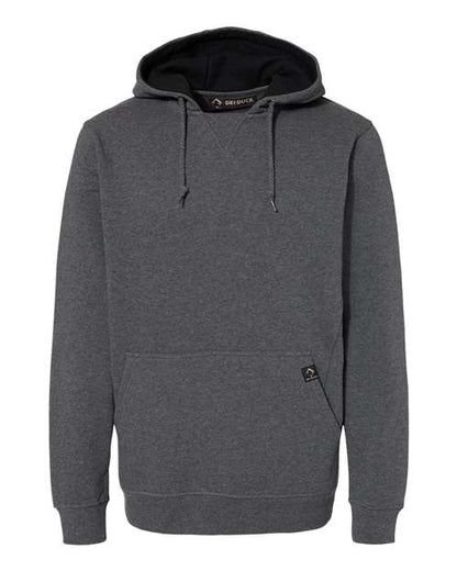DRI DUCK. Woodland Fleece Hooded Pullover. 7035
