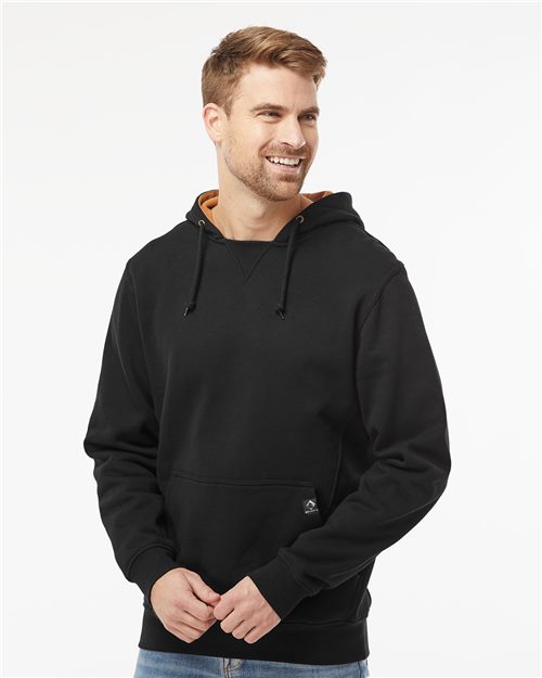 DRI DUCK. Woodland Fleece Hooded Pullover. 7035