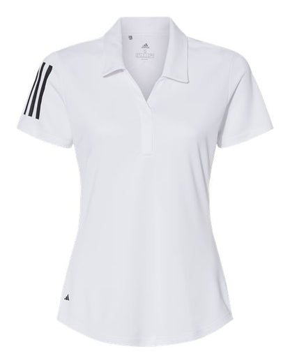 Adidas. Women's Floating 3-Stripes Polo. A481
