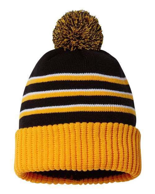Richardson. Pom Cuffed Beanie. 134
