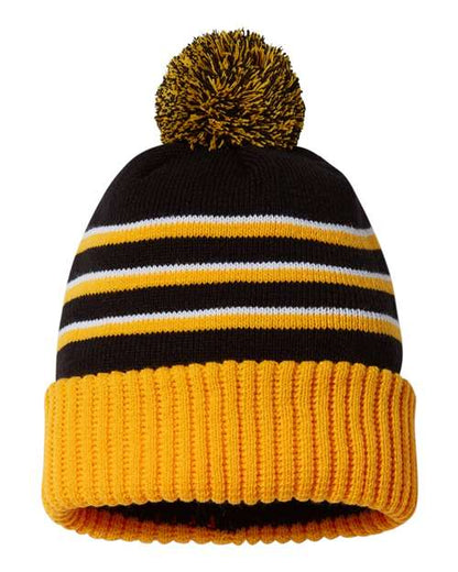 Richardson. Pom Cuffed Beanie. 134