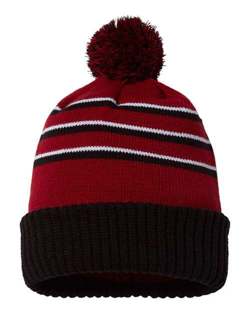 Richardson. Pom Cuffed Beanie. 134