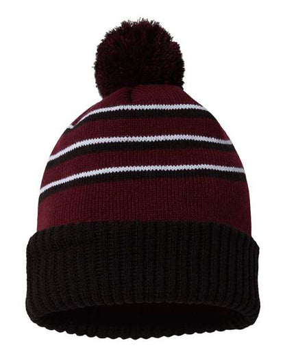 Richardson. Pom Cuffed Beanie. 134
