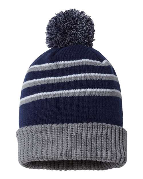 Richardson. Pom Cuffed Beanie. 134