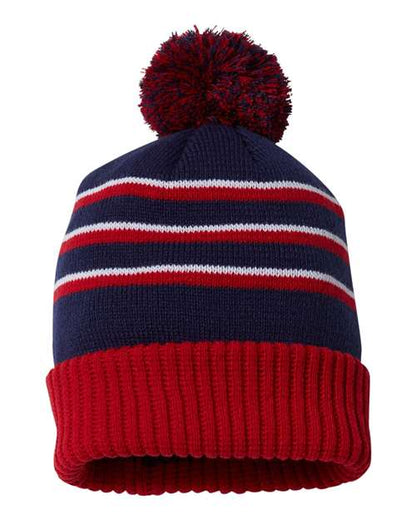 Richardson. Pom Cuffed Beanie. 134