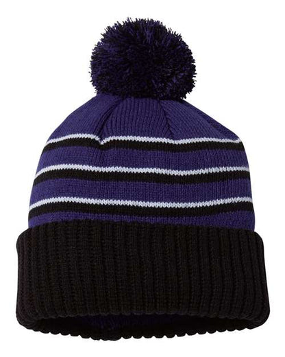 Richardson. Pom Cuffed Beanie. 134