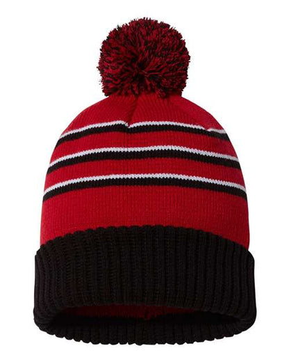 Richardson. Pom Cuffed Beanie. 134
