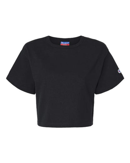 Champion. Women's Heritage Jersey Crop T-Shirt. T453W