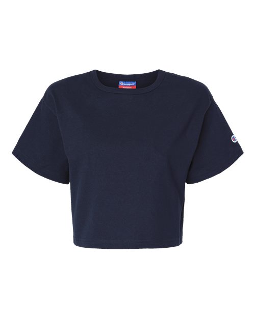 Champion. Women's Heritage Jersey Crop T-Shirt. T453W