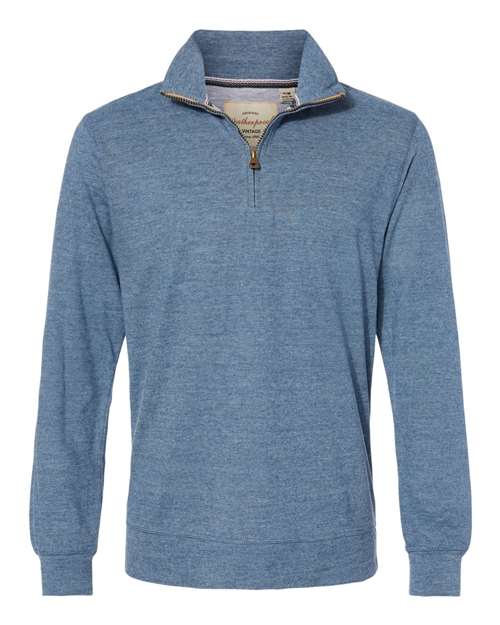 Weatherproof. Vintage Microstripe Quarter-Zip Pullover. 2130060