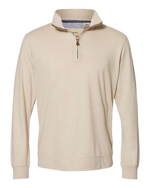 Weatherproof. Vintage Microstripe Quarter-Zip Pullover. 2130060