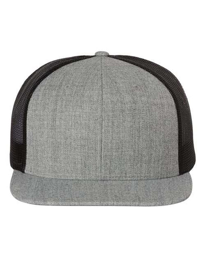 Richardson. Wool Blend Flat Bill Trucker Cap. 511