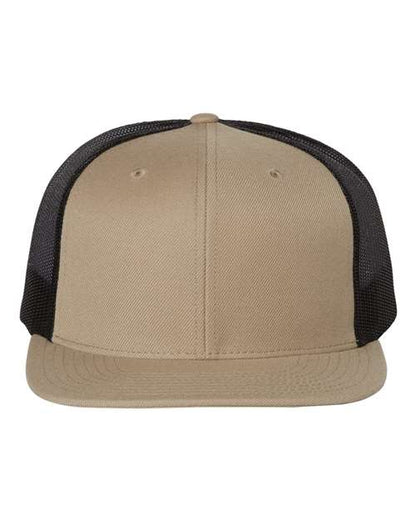 Richardson. Wool Blend Flat Bill Trucker Cap. 511