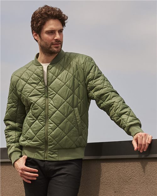 Weatherproof. Men's HeatLast™ Quilted Packable Bomber. 21752