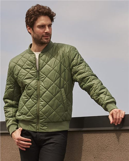Weatherproof. Men's HeatLast™ Quilted Packable Bomber. 21752