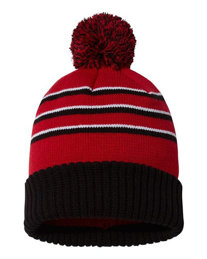 Richardson. Pom Cuffed Beanie. 134