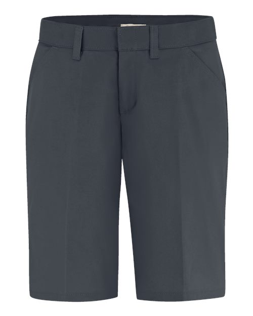 Dickies. Women's Flat Front Shorts. FR22