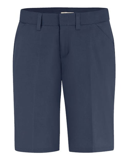 Dickies. Women's Flat Front Shorts. FR22