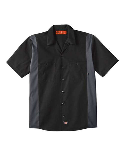 Dickies. Industrial Colorblocked Short Sleeve Shirt. LS524