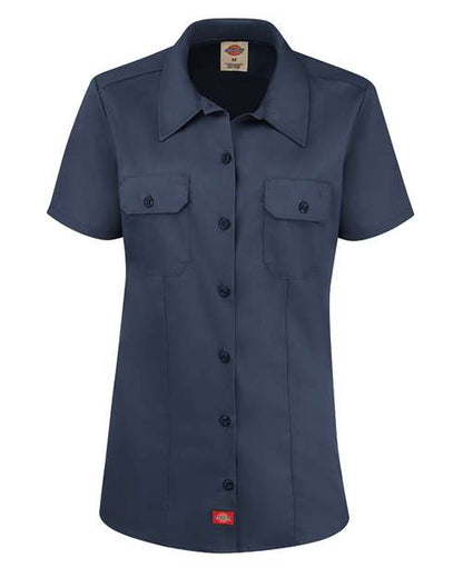 Dickies. Women's Short Sleeve Work Shirt. FS57