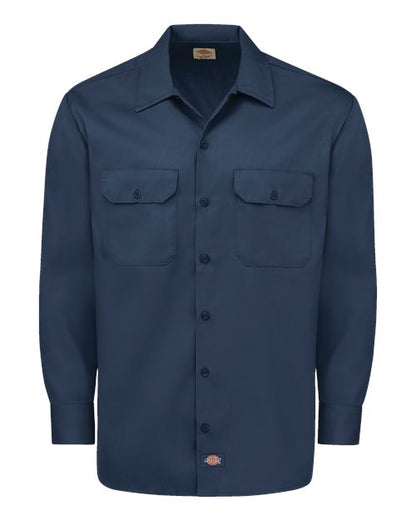 Dickies. Long Sleeve Work Shirt. 5574