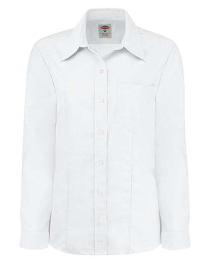 Dickies. Women's Oxford Long Sleeve Shirt. L254