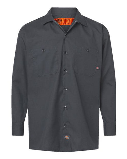 Dickies. Industrial Long Sleeve Work Shirt. L535