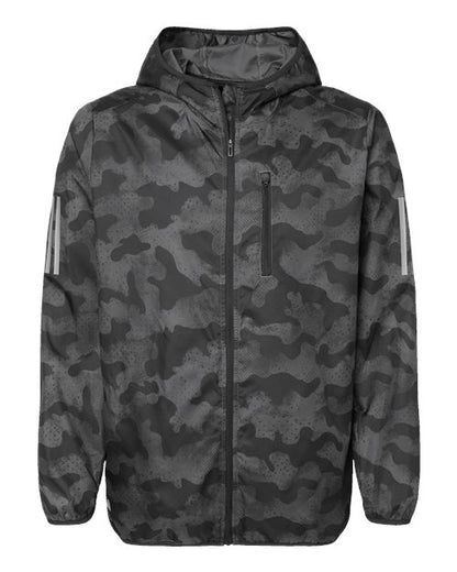 Adidas. Hooded Full-Zip Windbreaker. A524