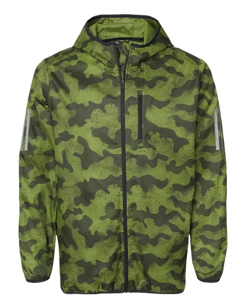 Adidas. Hooded Full-Zip Windbreaker. A524