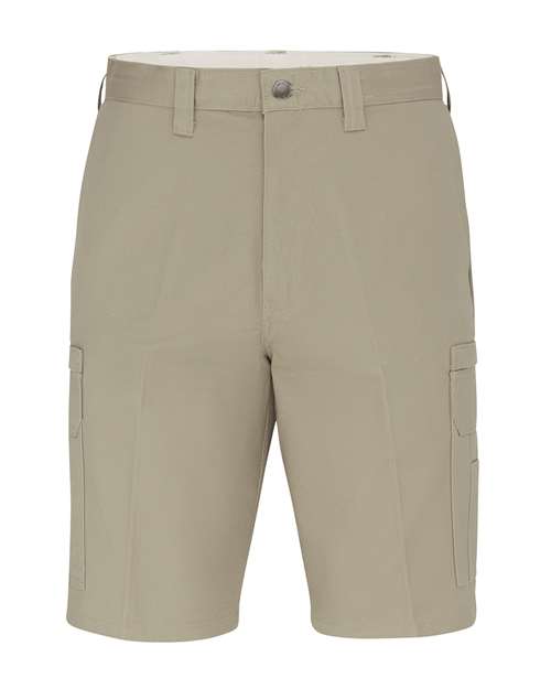 Dickies. 11" Industrial Cotton Cargo Shorts - Extended Sizes. LR33EXT