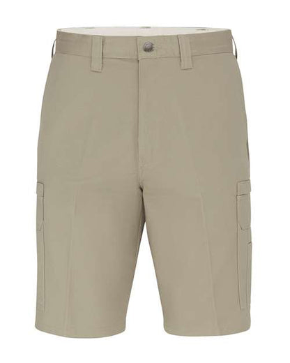 Dickies. 11" Industrial Cotton Cargo Shorts - Extended Sizes. LR33EXT
