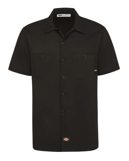 Dickies. Industrial Short Sleeve Cotton Work Shirt. S307