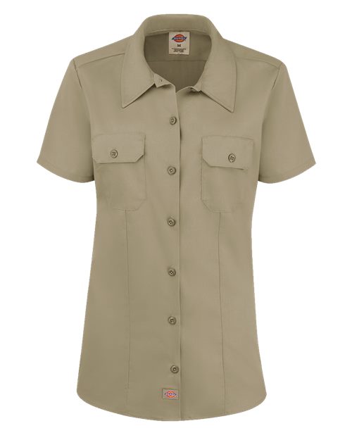 Dickies. Women's Short Sleeve Work Shirt. FS57