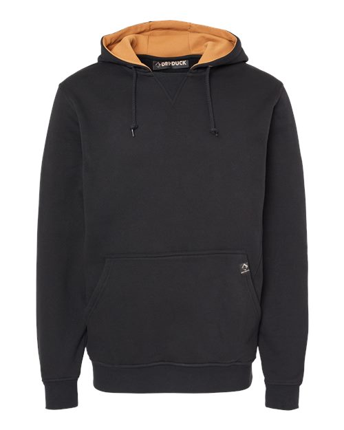 DRI DUCK. Woodland Fleece Hooded Pullover. 7035