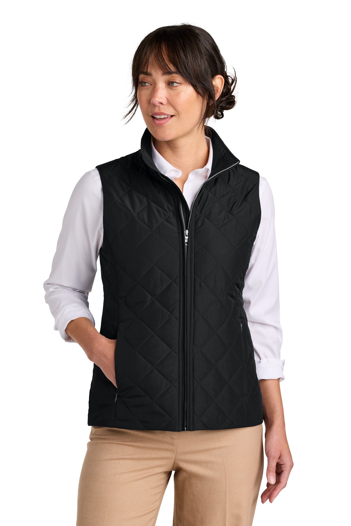 Brooks Brothers Women's Quilted Vest BB18603