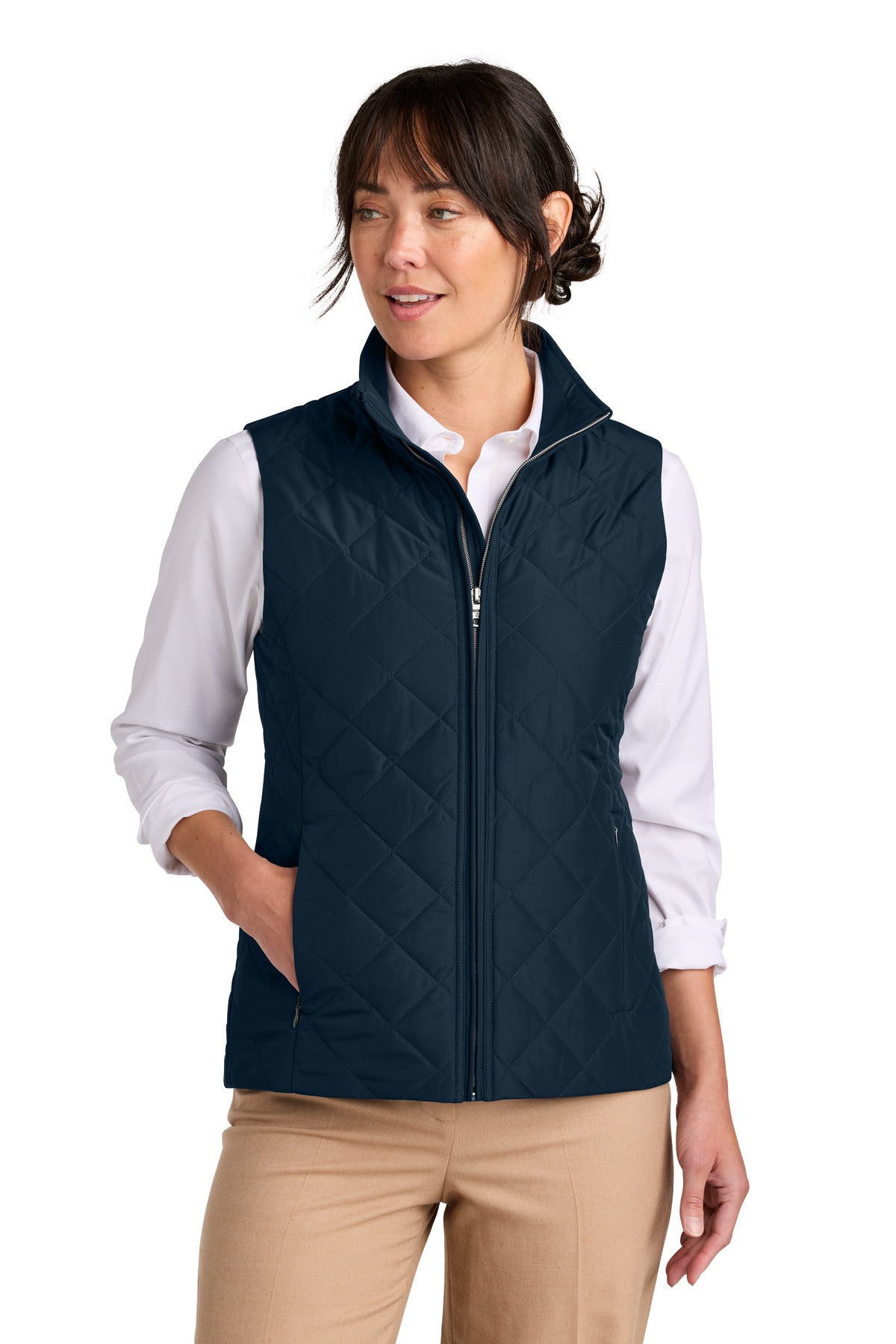 Brooks Brothers Women's Quilted Vest BB18603