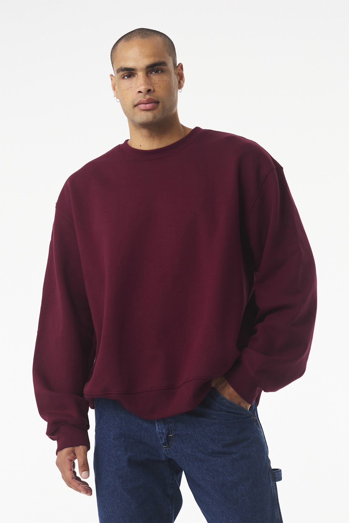 BELLA+CANVAS Unisex 10-Ounce Heavyweight Crewneck Sweatshirt BC4711