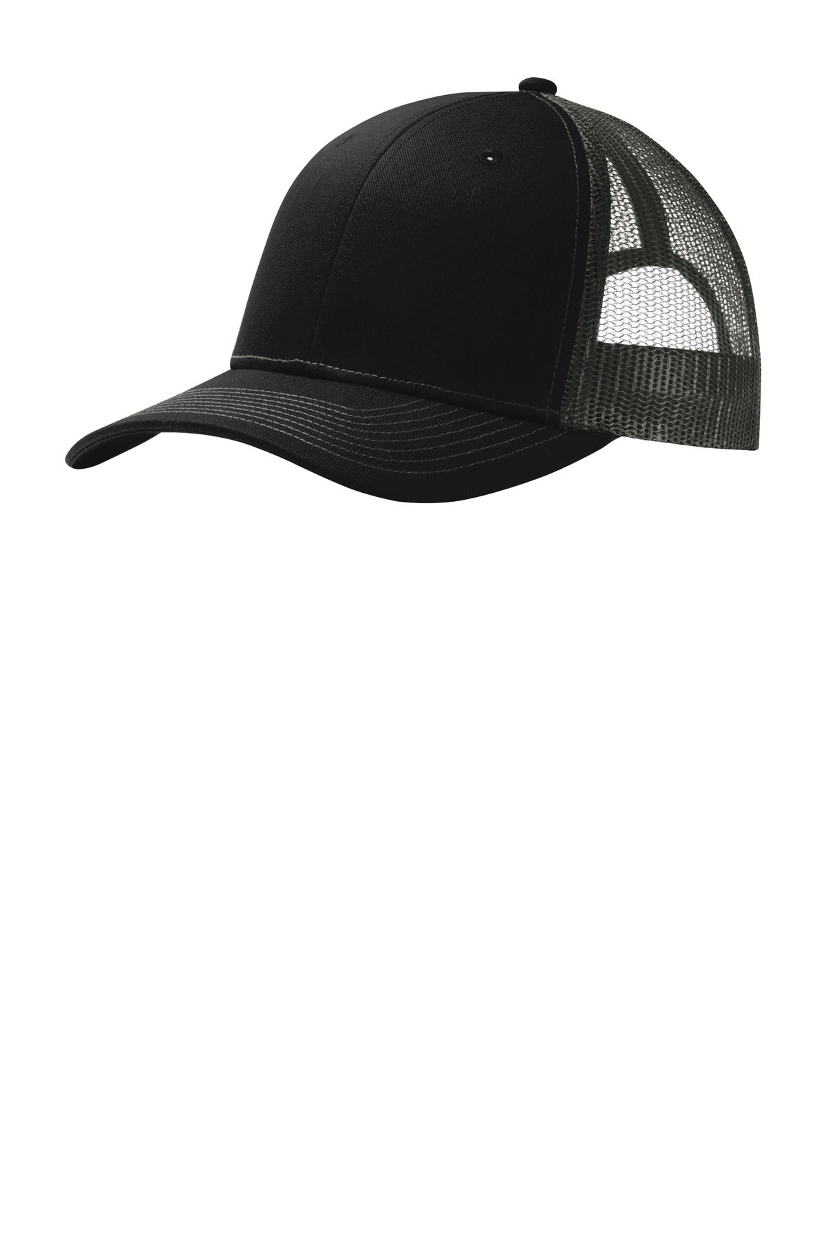 DISCONTINUED Port Authority Snapback Trucker Cap. C112