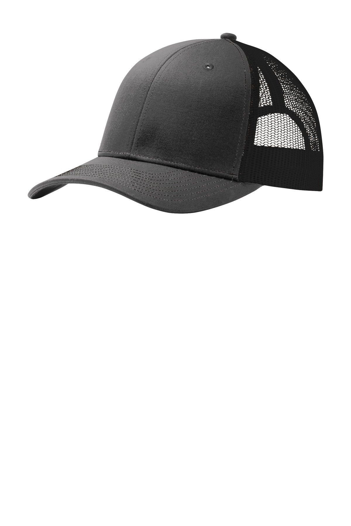 DISCONTINUED Port Authority Snapback Trucker Cap. C112