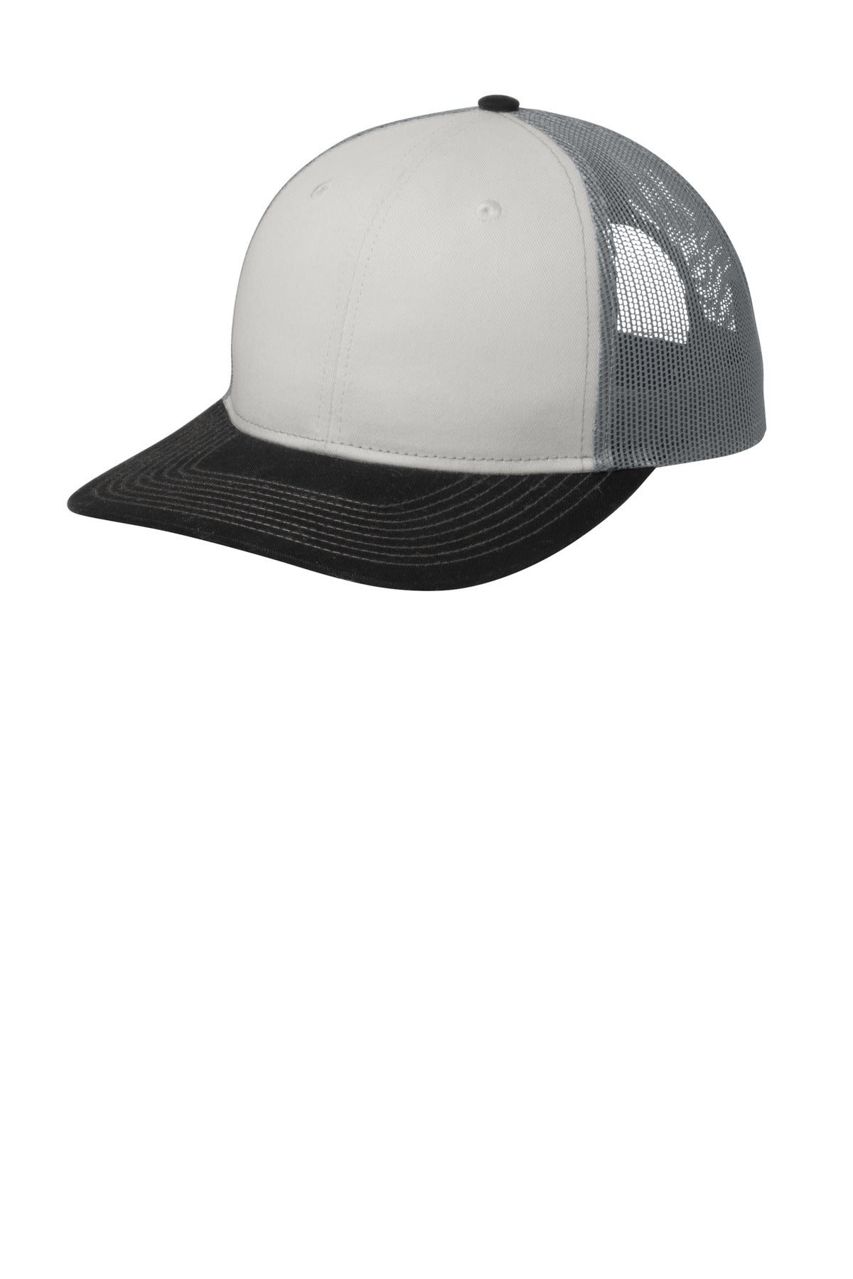 DISCONTINUED Port Authority Snapback Trucker Cap. C112