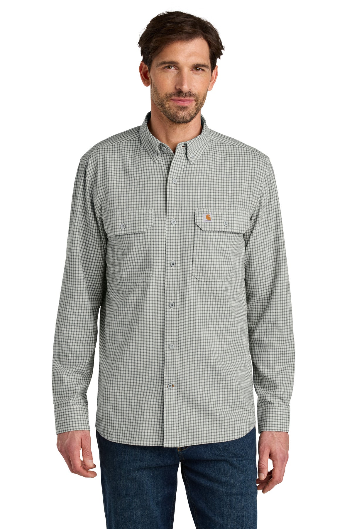 Carhartt Rugged Flex Plaid Long Sleeve Shirt CT107109