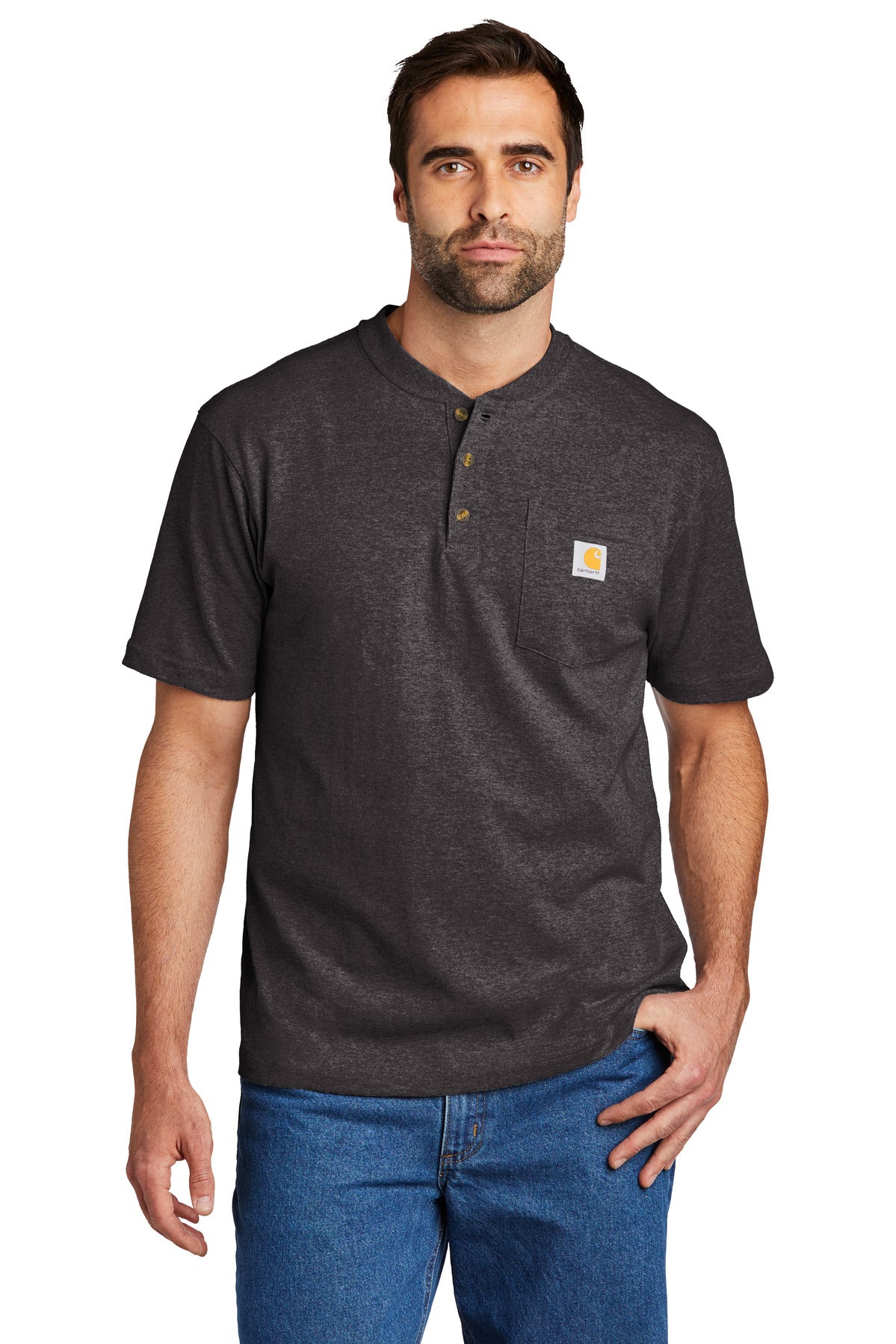 Carhartt Short Sleeve Henley T-Shirt CTK84