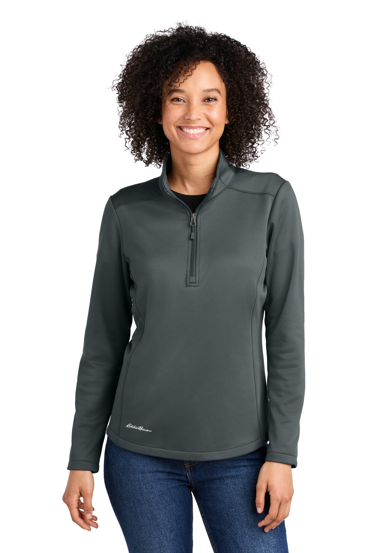 Eddie Bauer Women's Smooth Mid Layer Fleece 1/2-Zip EB2370