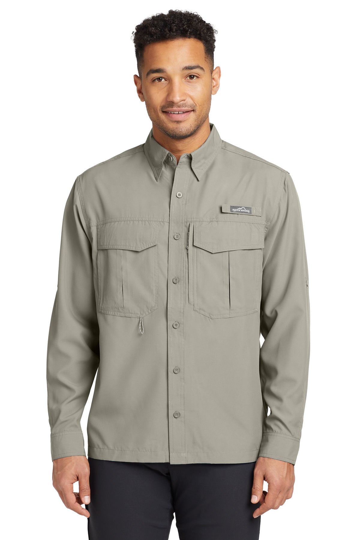 Eddie Bauer - Long Sleeve Performance Fishing Shirt. EB600